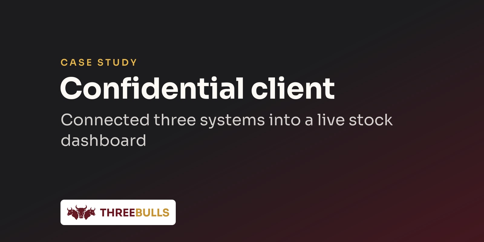 Confidential client case study
